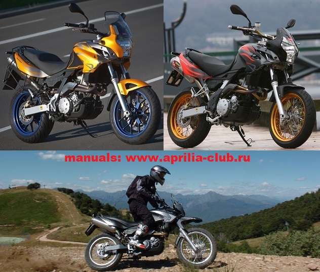 Manual инструкция Aprilia Pegaso Strada Trail