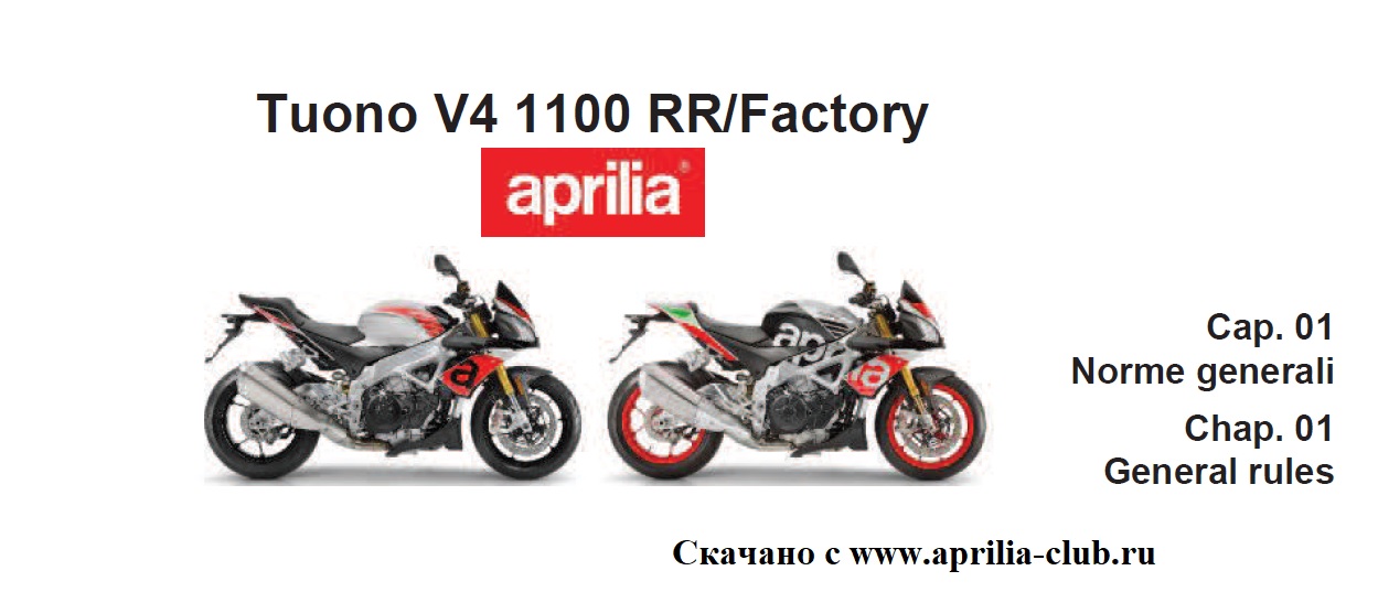 manual Aprilia Tuono V4